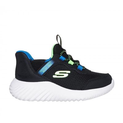 Zapatilla Niño Skechers Slip-ins: Bounder I Negro