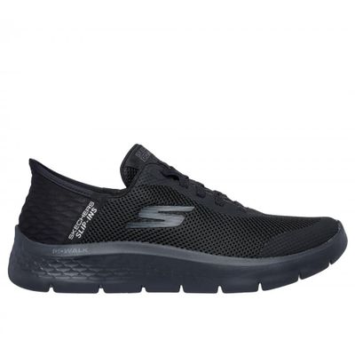 Zapatilla Hombre Go Walk Flex Hands Up Negro Skechers