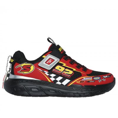 Zapatilla Niño Skech Tracks Negra Skechers
