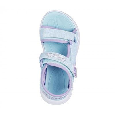 Imagen 2 del producto Sandalia Niña Sola Glow Sandal Celeste Skechers