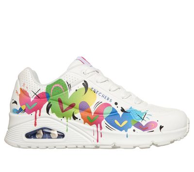 Zapatillas Mujer Uno Jason Naylor Blanco Skechers