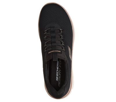 Imagen 2 del producto Zapatillas Mujer Summits Plus Golden Drift Negro Skechers