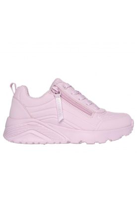 Zapatilla Niña Uno Lite Easy Zip Rosado Skechers