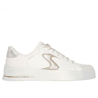 Zapatilla Mujer Hiland Quite Chic Beige Skechers