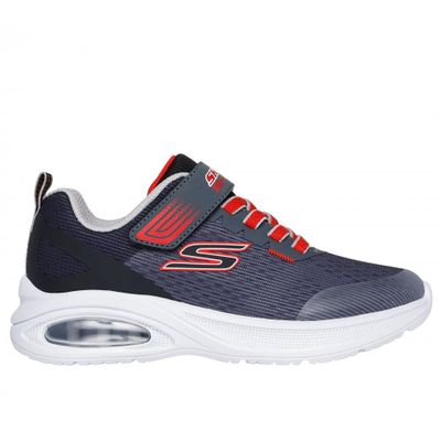 Imagen 2 del producto Zapatillas Niño Microspec Max Advance Gris BK Skechers