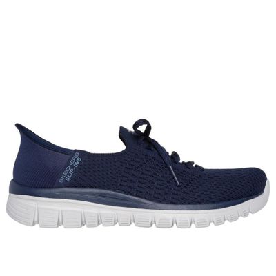 Zapatilla Mujer Graceful Azul Ny Skechers