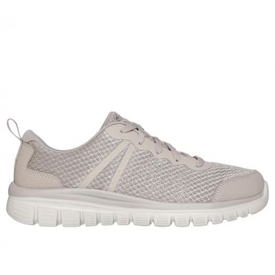 Zapatilla Mujer Graceful Beige Skechers