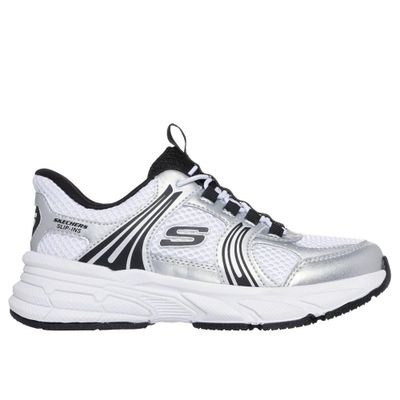 Zapatillas Niña Slip-ins Retro-Graph Kicks Blanco Skechers
