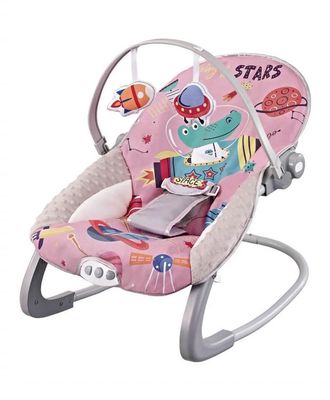 Silla Nido Bouncer Dino Pink