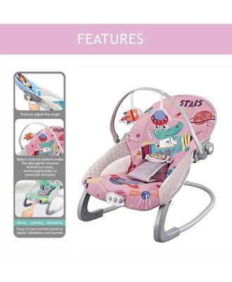 Imagen 2 del producto Silla Nido Bouncer Dino Pink