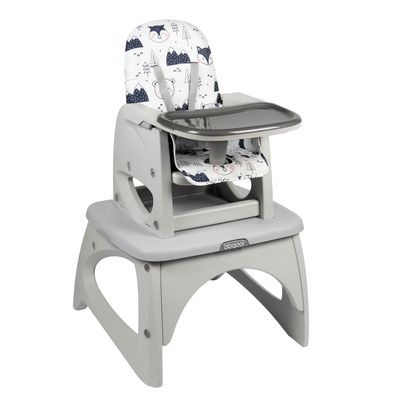 Imagen 1 del producto Silla de Comer Escritorio Foodzy 4-in-1 Grey