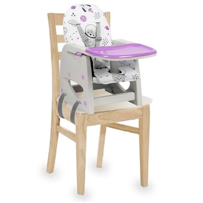 Imagen 2 del producto Silla de Comer Escritorio Foodzy 4-in-1 Lavender