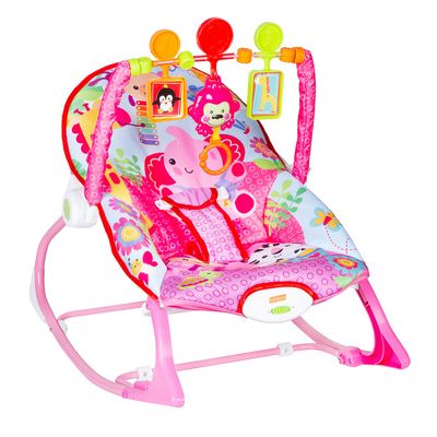 Silla Nido Mecedora Rocker Elephant Pink