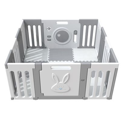 Imagen 2 del producto Corral Didáctico de Juegos Bunny Grey + Alfombra
