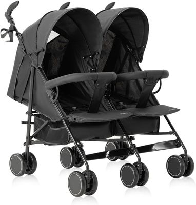Imagen 1 del producto Coche Paragua Doble Twin Dark Grey