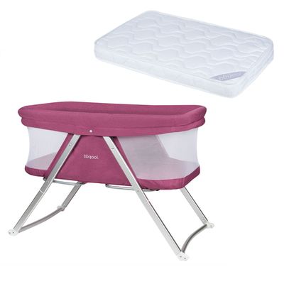 Cuna Moisés Portátil Dreams Pink + Colchón