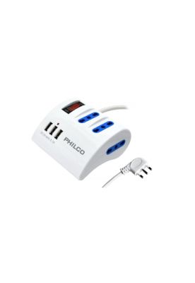 Alargador Philco Escritorio 3 220V 3 USB