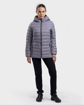 Parka Hoodie Eco Padwi Mujer Lilac Gnomo