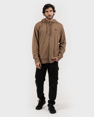 Poleron Hoodie Mamek Brown Hombre Gnomo