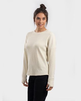 Polera Lodlam Waffle Mujer Gnomo