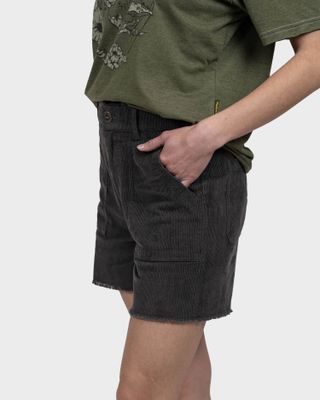 Imagen 2 del producto Short Cotelé Inkan Mujer Darkgrey Gnomo