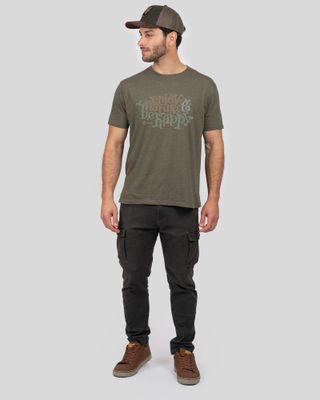 Polera Eco F-7 Hombre Green Gnomo