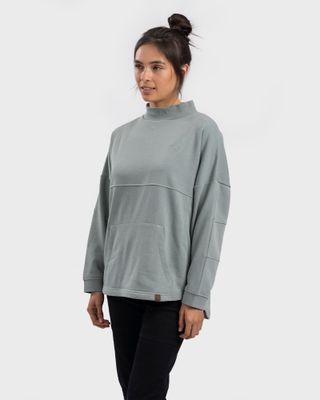 Imagen 2 del producto Poleron PullOver Gnodnut Mujer Light Green Gnomo