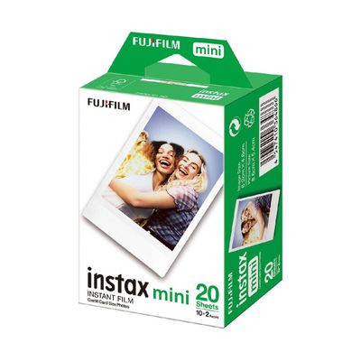 Pack de 20 Film Instax Mini