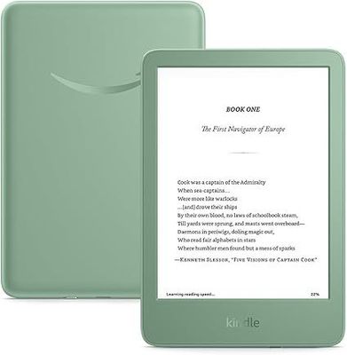 Amazon E-Reader Kindle 2024 6"" 16Gb Matcha Tablets