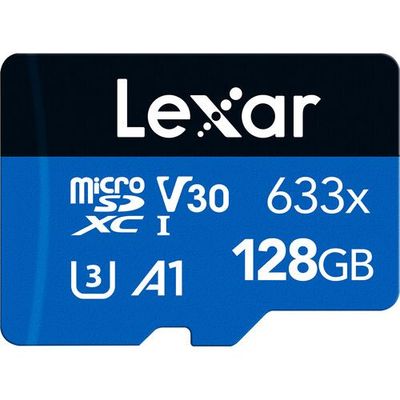 Imagen 2 del producto Micro SDXC Lexar 128GB High Performance UHS-I 633x C10 U3