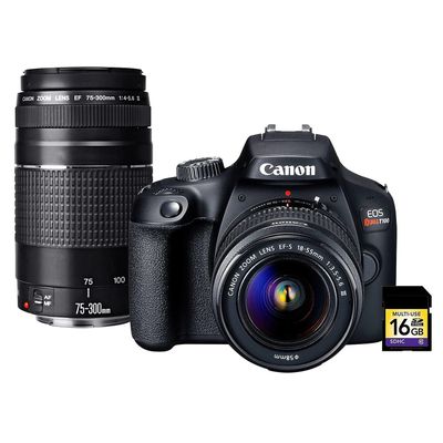 Canon EOS Rebel T100 Premium Kit