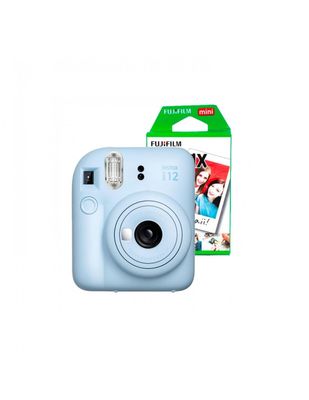 Cámara Instax Mini 12 Color Azul + 10 Films