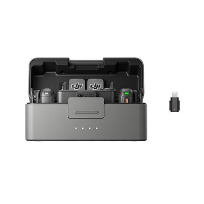Microfono DJI Mic 3 (2 TX + 1 RX + Charging Case)