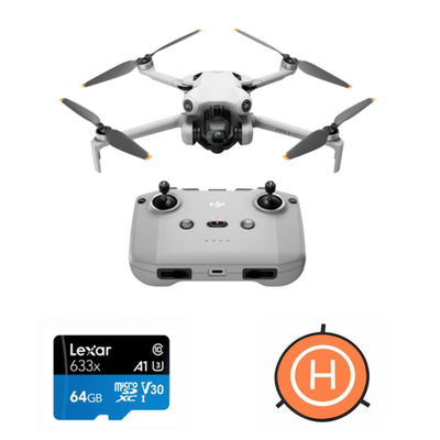 Drone DJI Mini 4 Pro + Landing 55 cm + Tarjeta 64GB