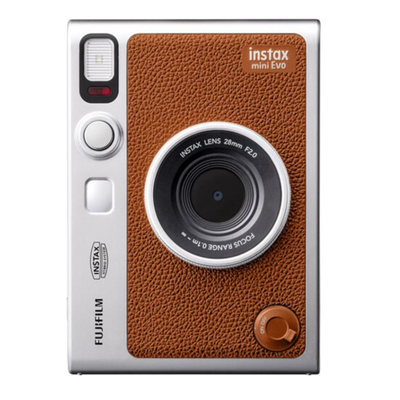 Instax Cámara Intax Mini Evo Brown Cámaras Instantáneas