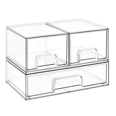 Imagen 2 del producto Set 3 Cajas Acrilicas Organizadoras De Maquillaje Y Cocina