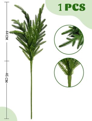 Imagen 2 del producto Rama De Pino Artificial De Norfolk Para Decoración Navideña Verde
