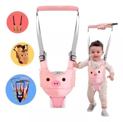 Imagen 2 del producto Arnes Aprender A Caminar Bebés Cinturón Fulares Portabebes Diseño Cerdito