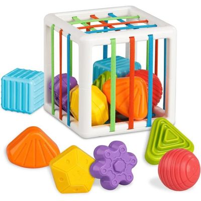 Imagen 2 del producto Juego Didáctico Bebe Estimulación Temprana Cubo Sensorial 