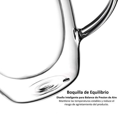 Imagen 2 del producto Taza De Café 16oz 470ml Doble Pared De Vidrio Vaso Mug Termico Para Bebidas Calientes