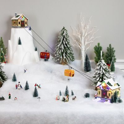 Imagen 2 del producto Adorno Navidad Teleferico Musical En Movimiento Con Luz Led Multicolor