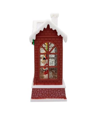 Imagen 2 del producto Luces De Navidad Casita Adorno De Pascua para Arbol Navideño Rojo