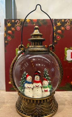 Imagen 2 del producto Adorno De Navidad Globo De Nieve Para Pascua Luces Calidad