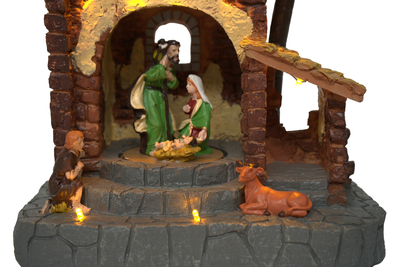 Imagen 2 del producto Adorno De Pesebre Con Luz Musica Y Movimiento Deco Navidad