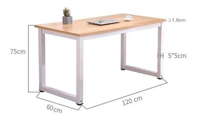 Imagen 2 del producto Escritorio De Oficina Grande Mesa De Estudio Moderna Gamer WakesHome