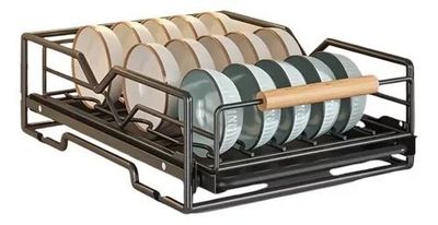Escurridor De Bowls Extraible Secaloza Apilable Despensa