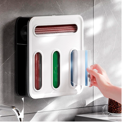 Imagen 2 del producto Organizador De Bolsas Dispensador De Bolsas Para Alimentos 4 compartimientos WakesHome