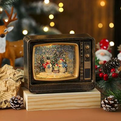 Imagen 2 del producto Lampara De Navidad Forma De Tv Farola Navideña Para El Arbol