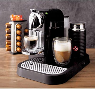 Imagen 2 del producto Set 4 Tazas Espresso Doble Pared 250ml Frio Caliente Sin Asa taza mug transparente