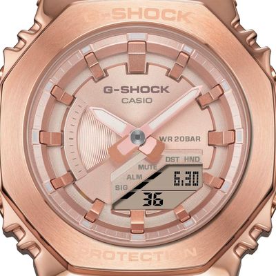 Imagen 2 del producto Reloj G-SHOCK GM-S2100PG-4ADR Resina/Acero Mujer Oro Rosa